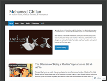 Tablet Screenshot of mohamedghilan.com